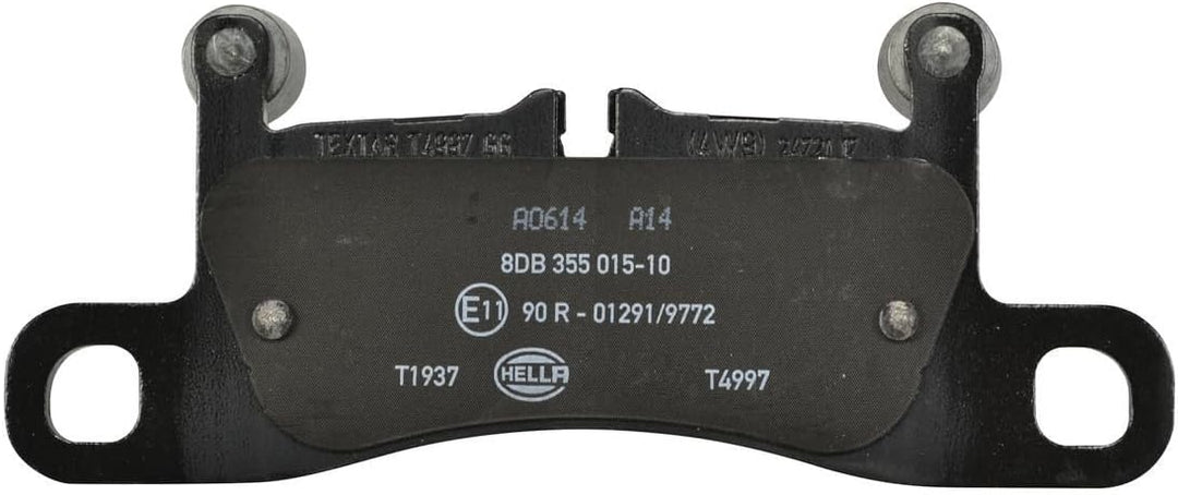 HELLA PAGID 8DB 355 015-101 Bremsbelagsatz - T1937 - Dicke/Stärke: 17.2mm - Bremssystem: Brembo - fü