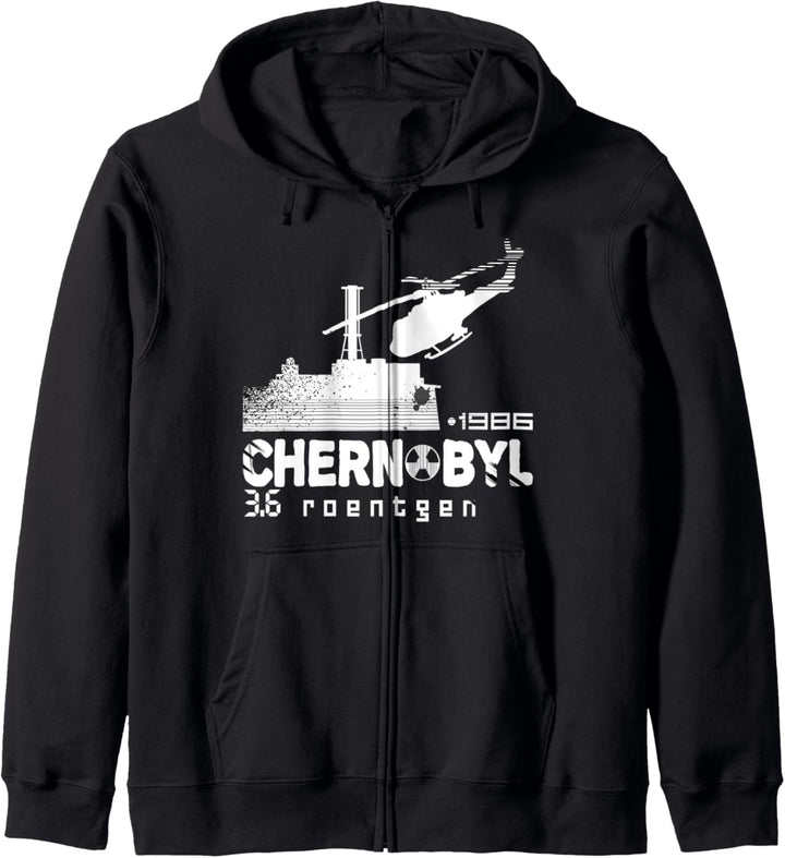 Tschernobyl 1986 Sowjetunion UdSSR Russian Vintage Kapuzenjacke