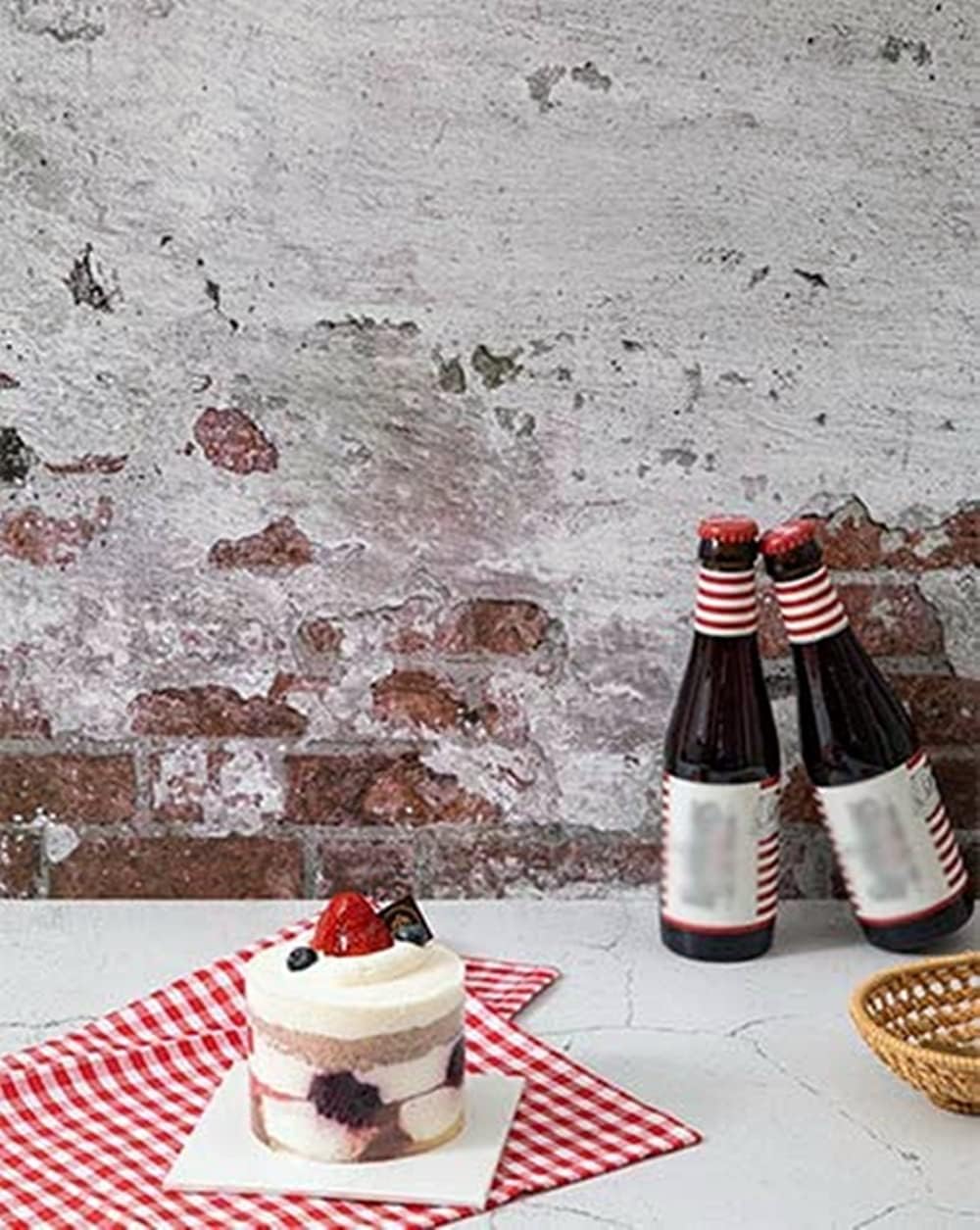 Selens 2 in 1 Hintergrund Fotografie Food Backdrop 56x88cm, Flat Lay Tischplatte Doppelseitiger Hint
