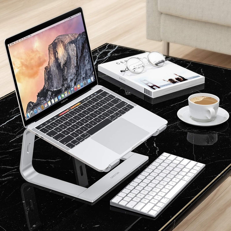 OMOTON Laptop Ständer, Notebook Ständer mit Belüftung, Universal PC Riser Ergonomisch Laptop Halteru