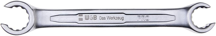 Doppelringschlüssel-Satz für Bremsleitung und Co, offen, DIN 3118 A | 10-tlg. | Leitungsschlüssel Se