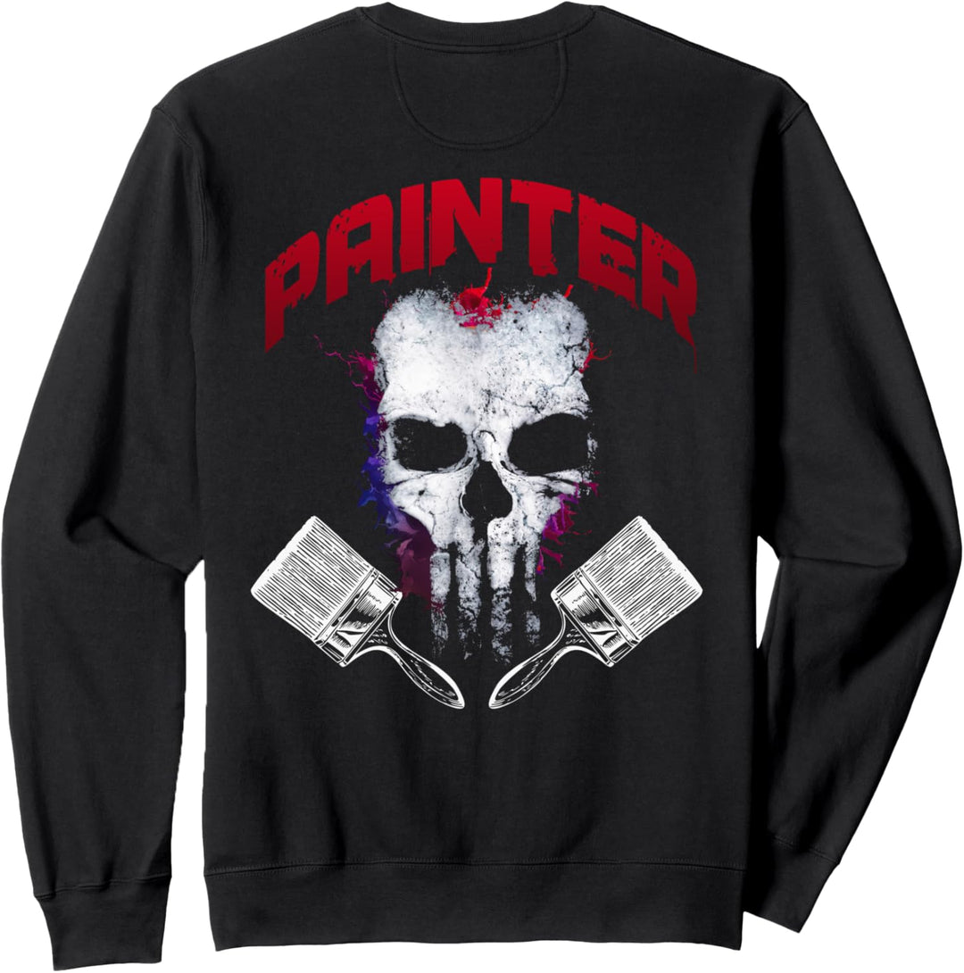 Maler Geschenke Design auf der Rückseite der Kleidung Sweatshirt