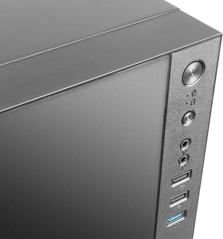 Tacens Anima ACX500, Micro ATX PC Gehäuse, 12cm Lüfter, 500W Netzteil, USB 3.0, Schwarz, Compact