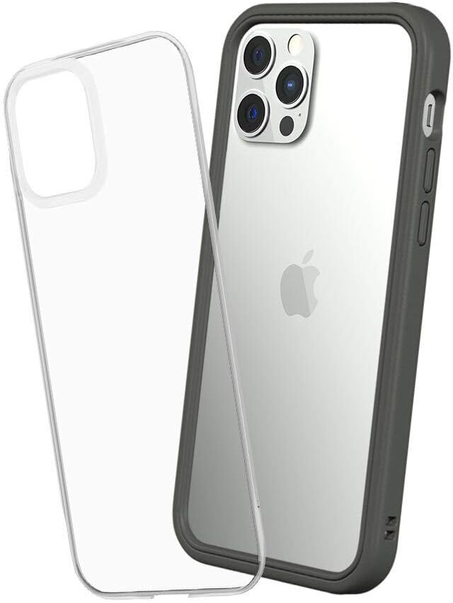 RhinoShield Modulares Case kompatibel mit [iPhone 12/12 Pro] | Mod NX - Anpassbare & stossdämpfende