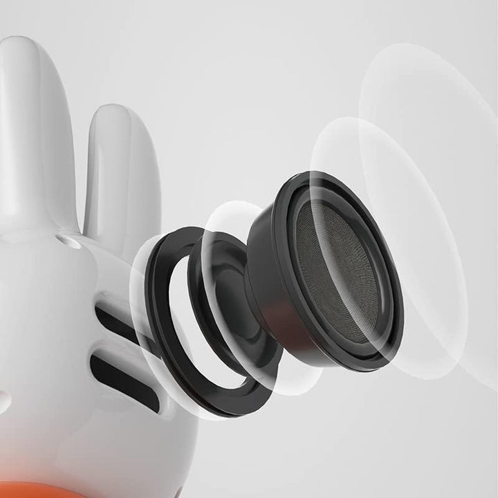 MiPow X Miffy Bluetooth-Lautsprecher, Mini-Bluetooth-Lautsprecher, kabelloser Lautsprecher, tragbare