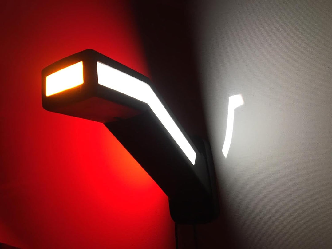 MelTruck® 2x LED Neon Begrenzungsleuchte Umrissleuchte Positionsleuchte 12V 24V E20 f.