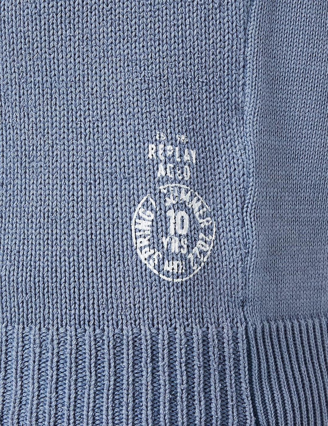 Replay Herren Pullover, 976 Light Indigo