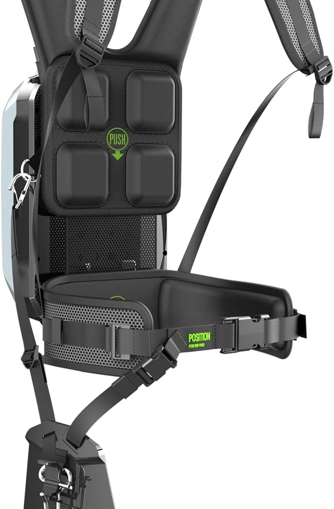 EGO POWER+ Backpack BAX1501 Lithium-Akku, 28 Ah, hohe Kapazität und Gurt Pro