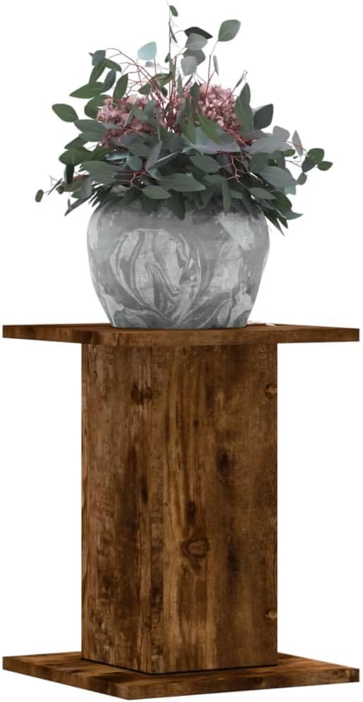 vidaXL Pflanzenständer 2 Stk., Blumenständer Hohle Konstruktion, Dekosäule Podest für Pflanzen Dekoa