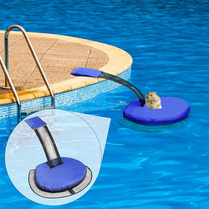 ConBlom 2 Stück Tierrettende Fluchtrampe für Pool, schwimmende Rampe Rettungen, Schwimmbadzubehör, P
