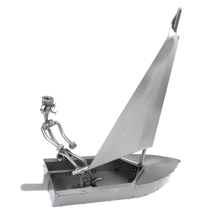 metalman24 Schraubenmännchen SEGELBOOT SEGLER handgefertigte ausgefallene Geschenkidee