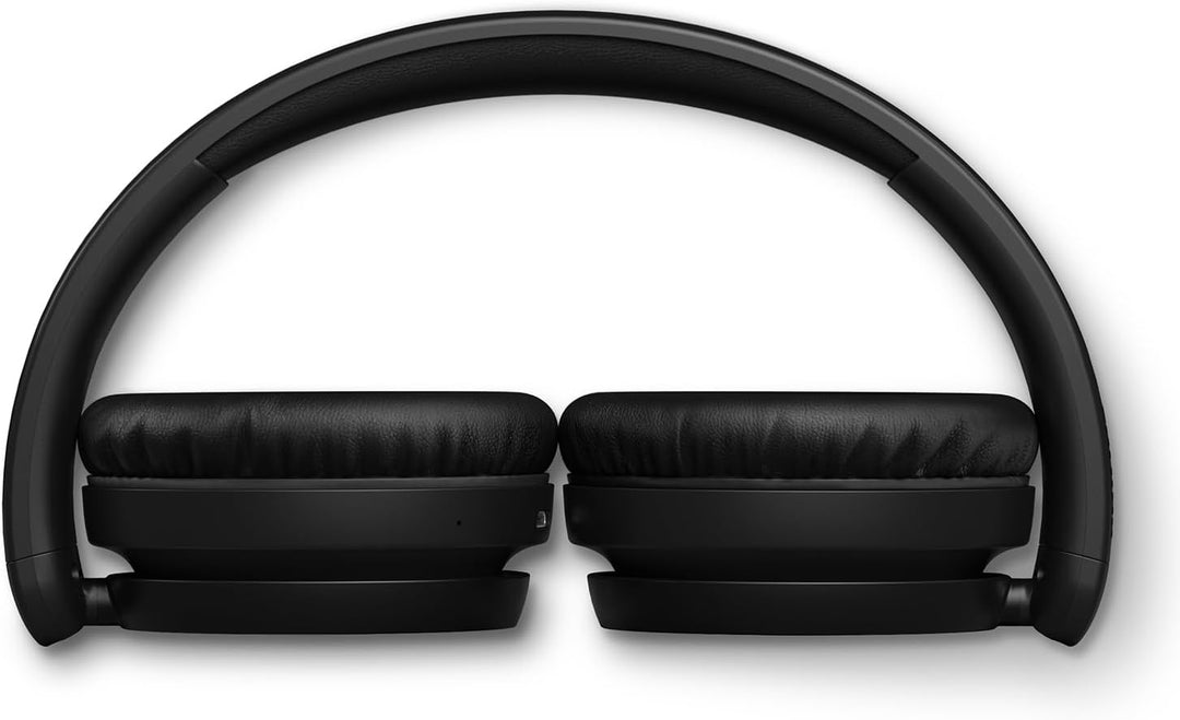 Philips TAH5219BK Leichter ohraufliegender kabelloser Bluetooth-Kopfhörer mit passiver Geräuschisoli