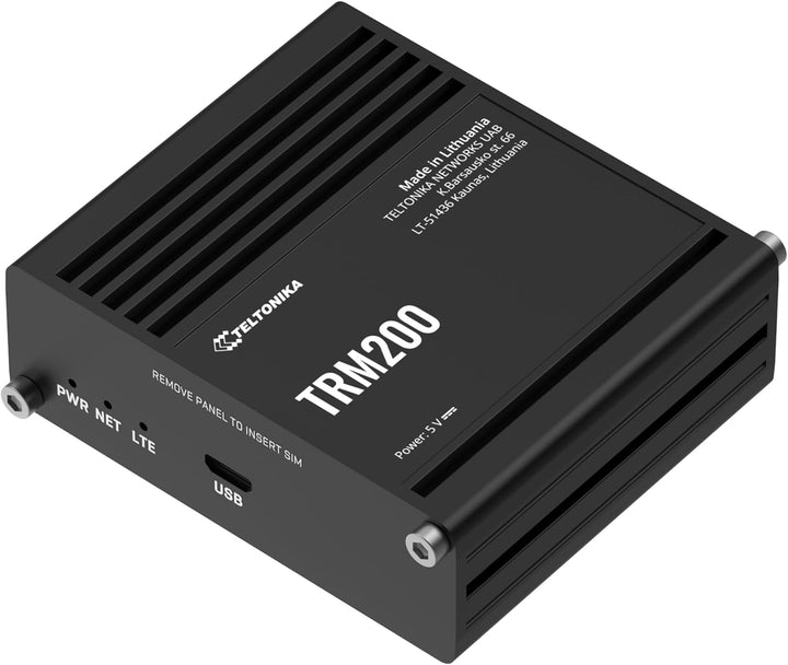 Teltonika TRM200 4G Cat 4 Industriemodem, 3G, 2G, Micro-USB, kompakte Grösse und langlebiges Design