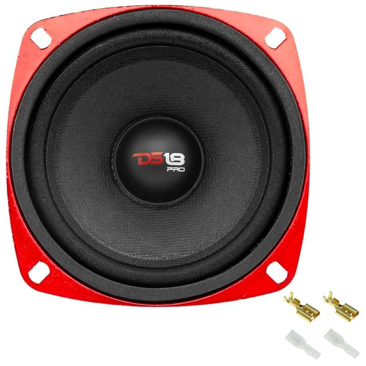 1 KIT-Set FÜR DS18 PRO-X4M 10 cm 100 mm Mitteltöner mit 4 Zoll Durchmesser, 100 Watt RMS und 200 Wat