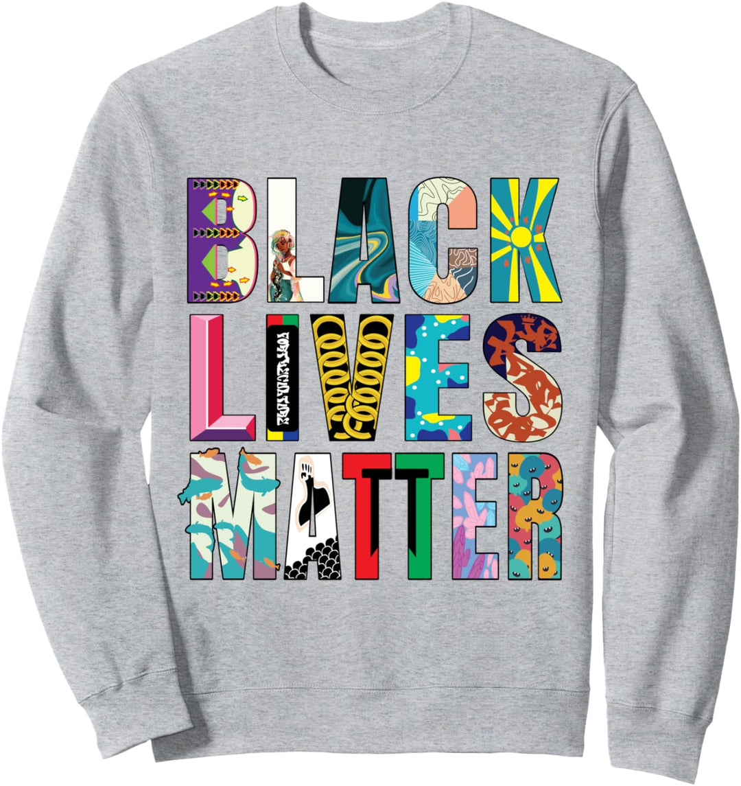 Black Lives Matter - Diversity Mural Sweatshirt