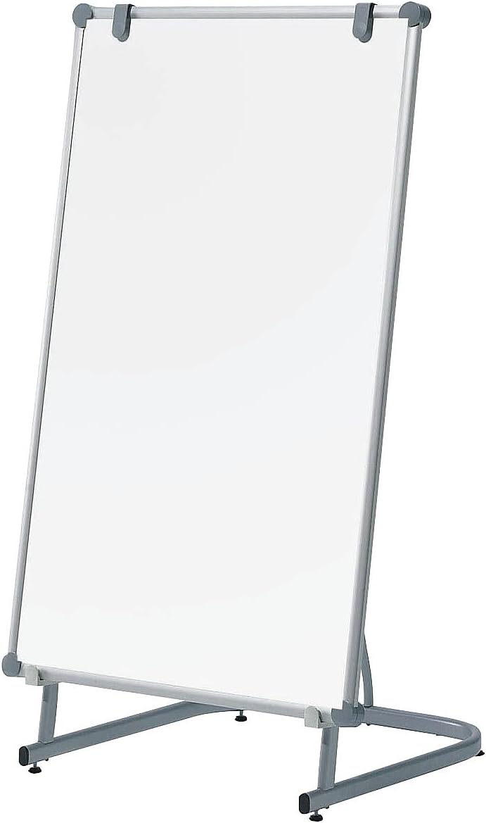 MAUL Whiteboard 2000 MAULpro 120x75 cm | Mobile Magnettafel aus Aluminium | 5 Stufen höhenverstellba