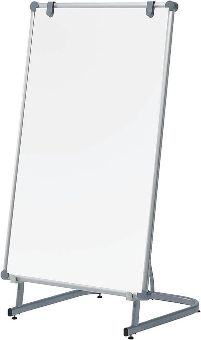 MAUL Whiteboard 2000 MAULpro 120x75 cm | Mobile Magnettafel aus Aluminium | 5 Stufen höhenverstellba