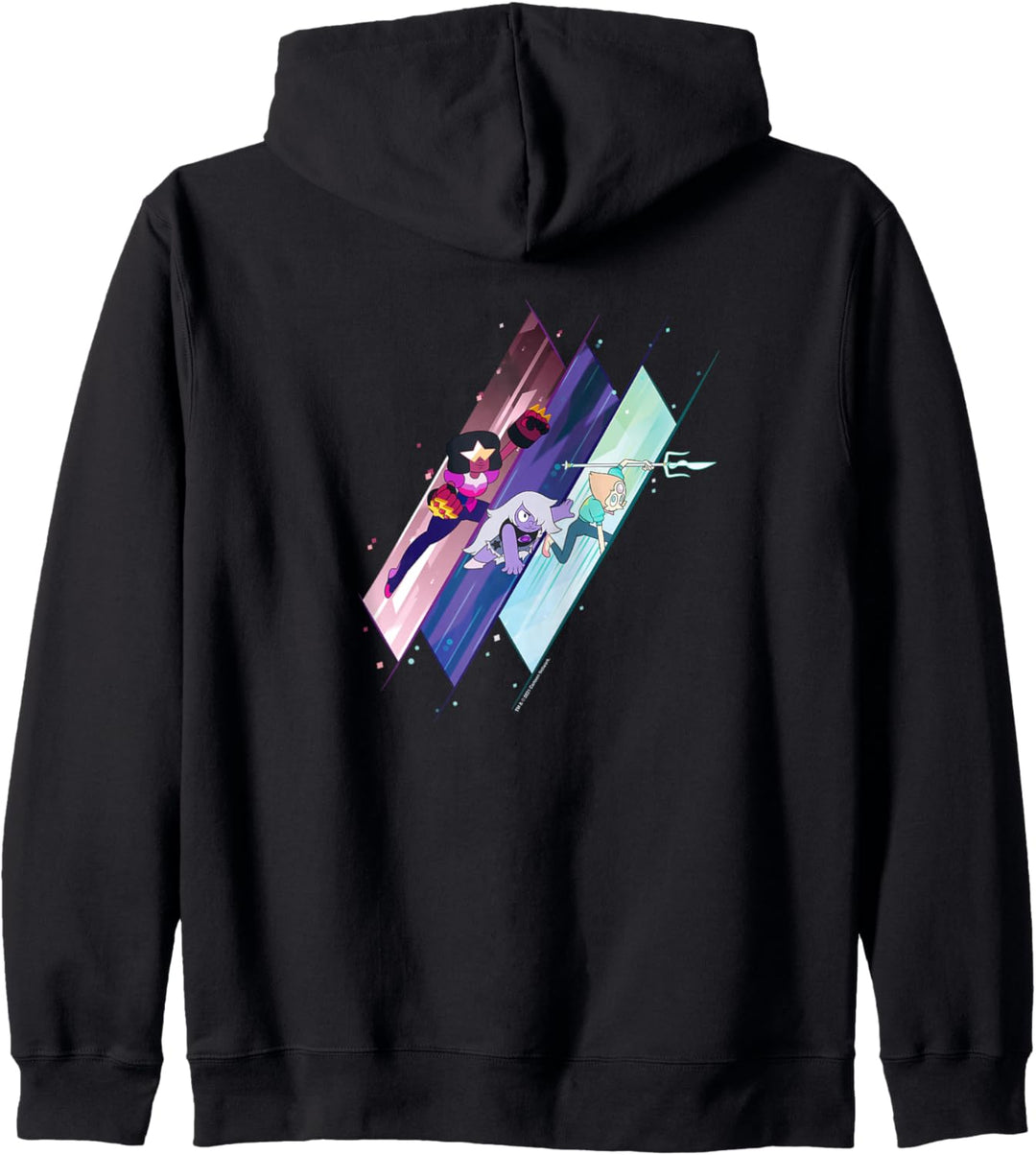 Steven Universe Crystal Gems Tri Bar Kapuzenjacke