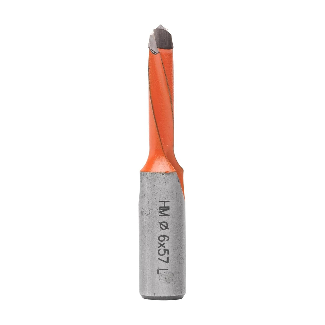 ENT 22771 Dübelbohrer HW, Schaft (S) 10 mm, Durchmesser (D) 6 mm, NL 27 mm, SL 27 mm, L 57,5 mm, Lin