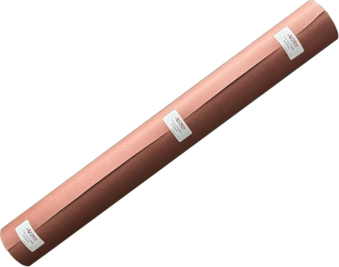 Oren Pink Butcher Paper BBQ Kraftpapier - 300m x 61cm - Das ORIGINAL Butcher Papier aus USA für perf
