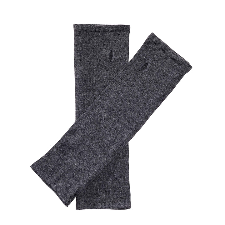 Enter the Complex® Armstulpen, Pulswärmer mit Daumenloch, Merino Wolle, Damen und Herren Anthrazit,