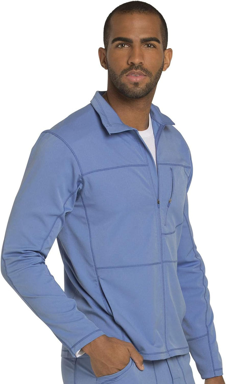Dickies Dynamix DK310 Herren-Schlupfkasack, mit Reissverschluss vorne 5X-Large Gross himmelblau, 5X-