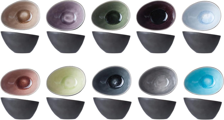 Cosy & Trendy Streetfood Festival Bowl 10.5x8xh6cm10 Ass (10er Set)