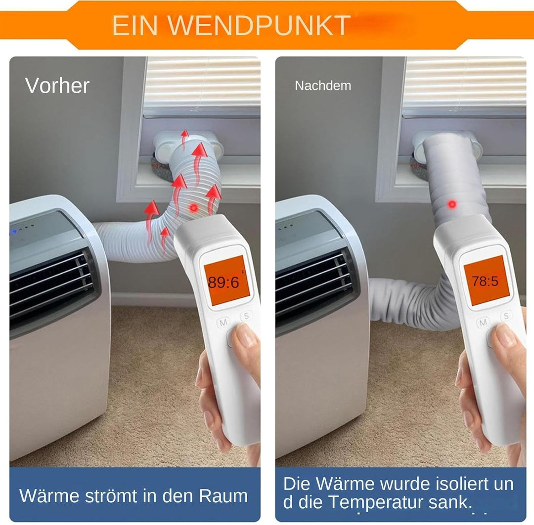 Klimaanlagen-Schlauchabdeckung Isolierung - Mobile AC-Abluftschlauch-Isolierhülse Für 12,7-15cm | St