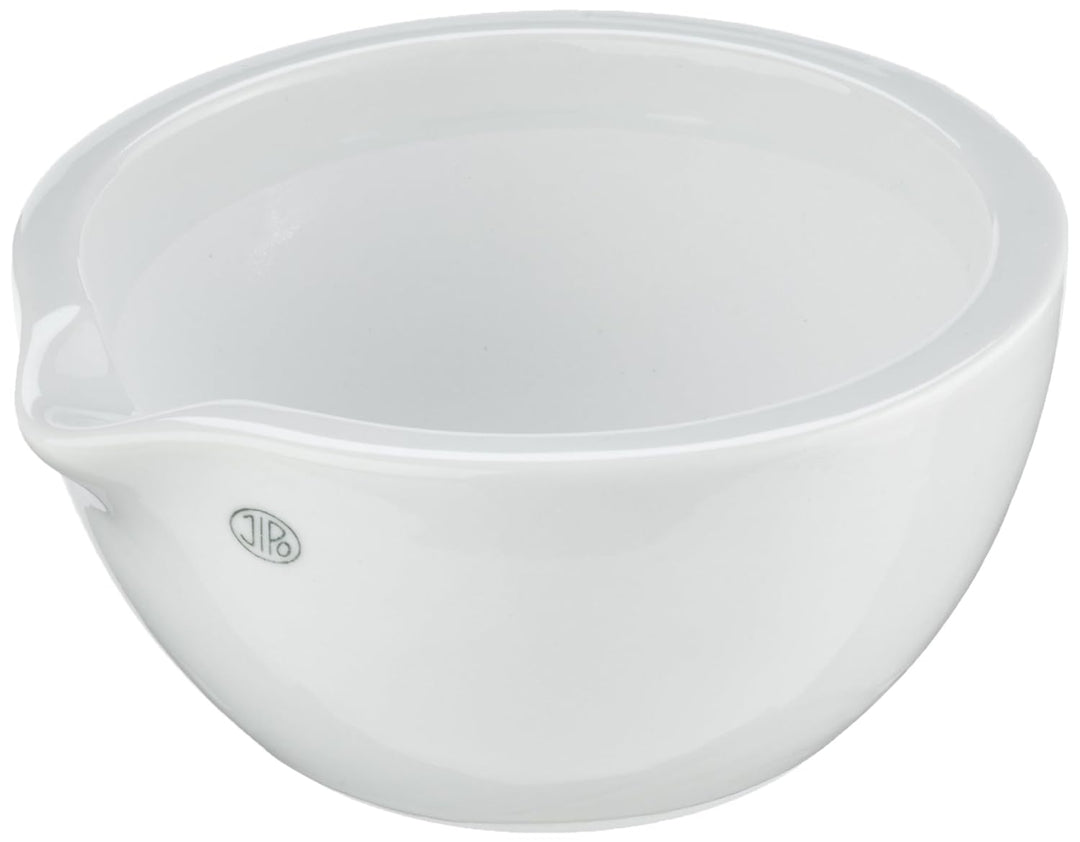 neoLab E-1137 Porzellanmörser mit Ausguss, rauh, 125 mm x 63 mm, 220 mL