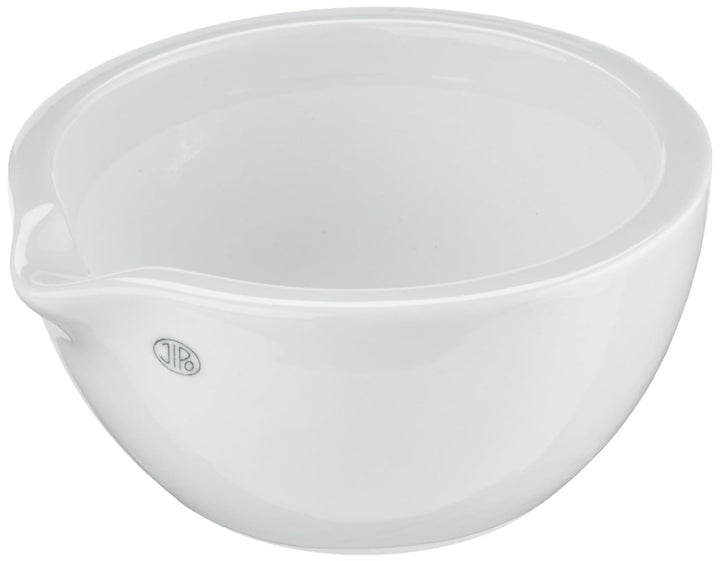 neoLab E-1137 Porzellanmörser mit Ausguss, rauh, 125 mm x 63 mm, 220 mL