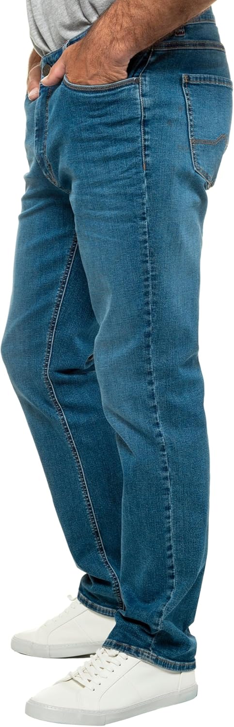 JP 1880 Herren grosse Grössen Übergrössen Menswear L-8XL Jeans, FLEXNAMIC®, Denim, Straight Fit 7228