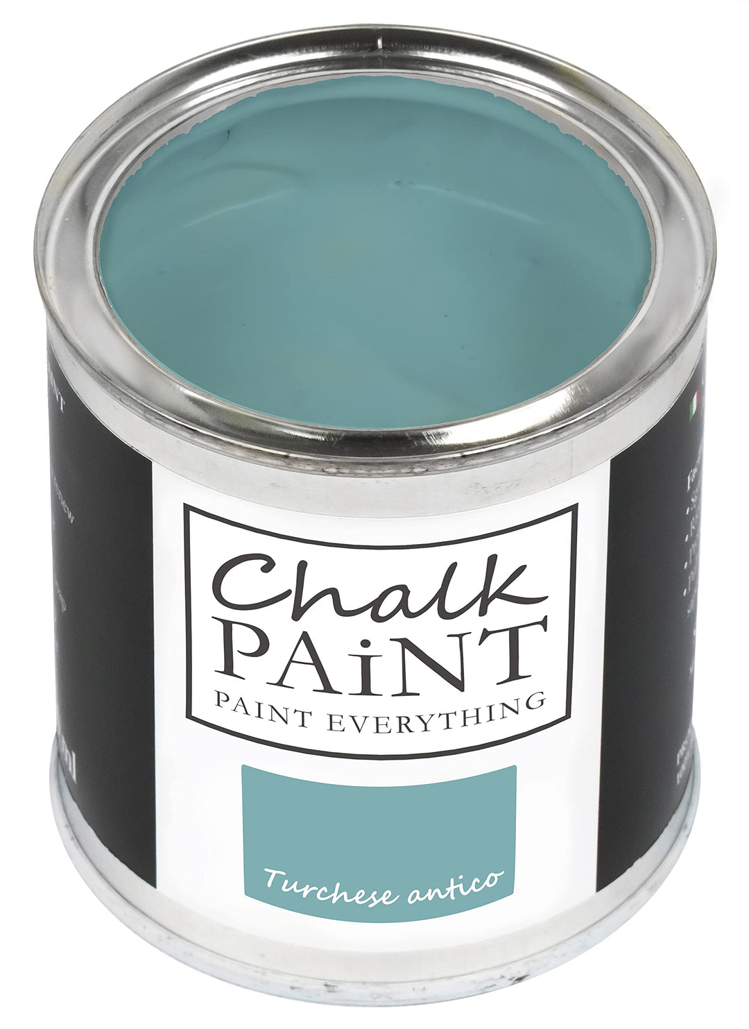Chalk Paint Everything® Turchese Antico Kreidefarbe Wasserbasis für Alle Oberflächen einfach zu vera