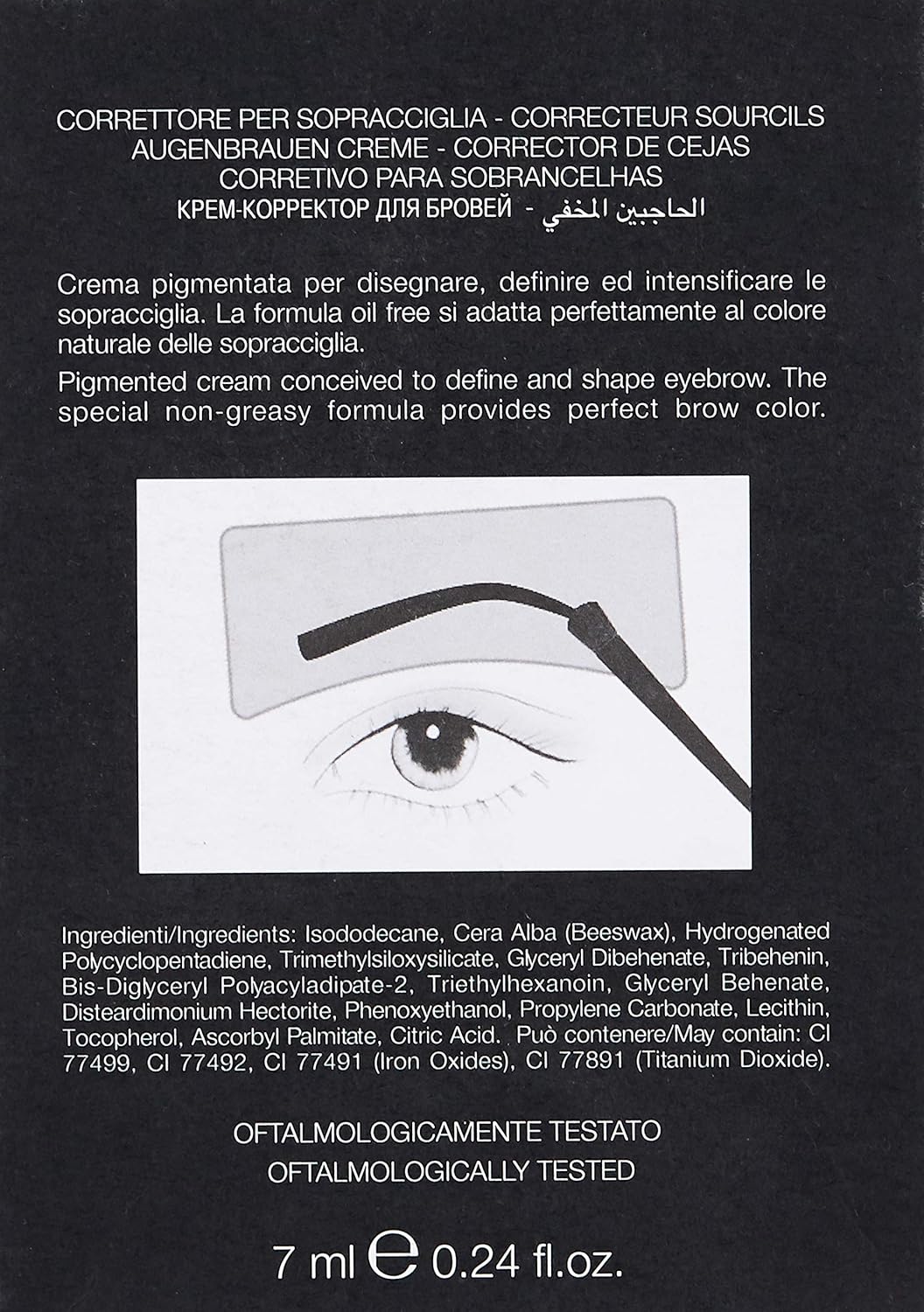 Nouba Occhi Make Up Brow Improver Set - 15 ml mehrfarbig, mehrfarbig
