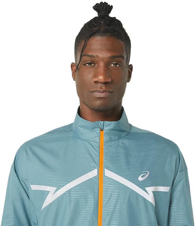 ASICS Herren Laufjacke LITE-SHOW foggy teal S