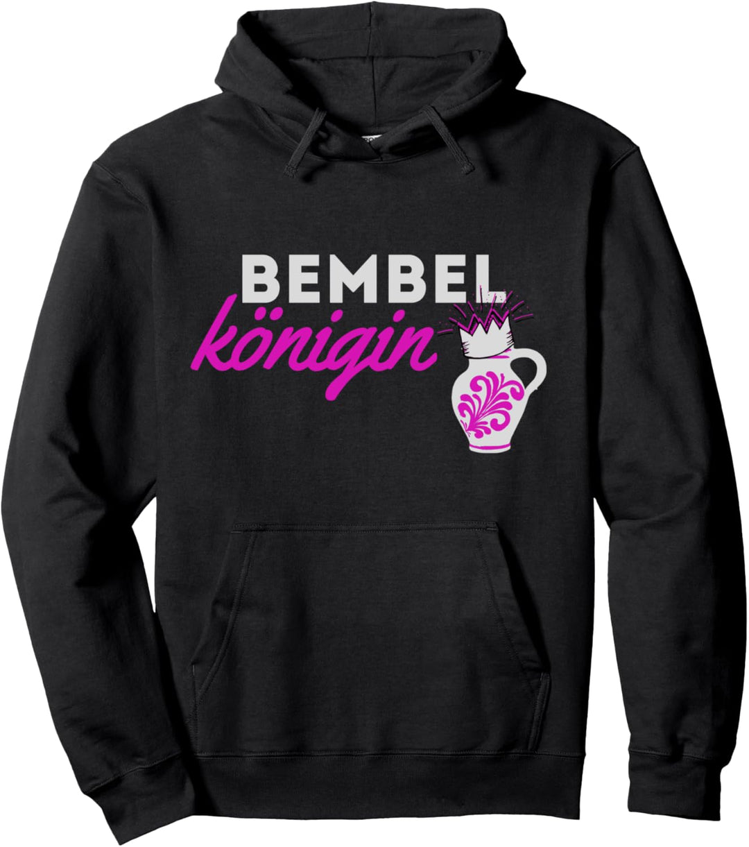 Hessinen Apfelwein Bembel Königin Lustiges Frauen Pullover Hoodie