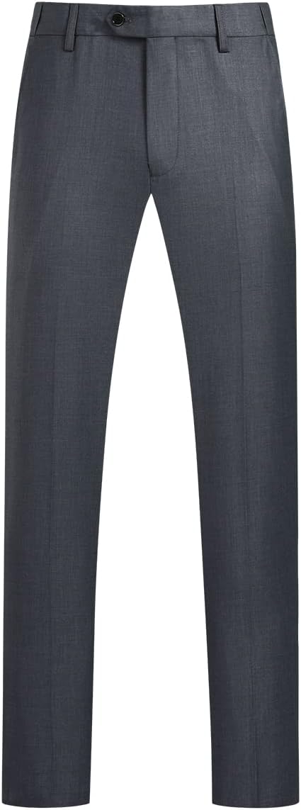 YOUTHUP Herren 2 Teilig Anzug Modern Slim fit Anzüge Einreiher Anzugsjacke Anzughose Business Hochze