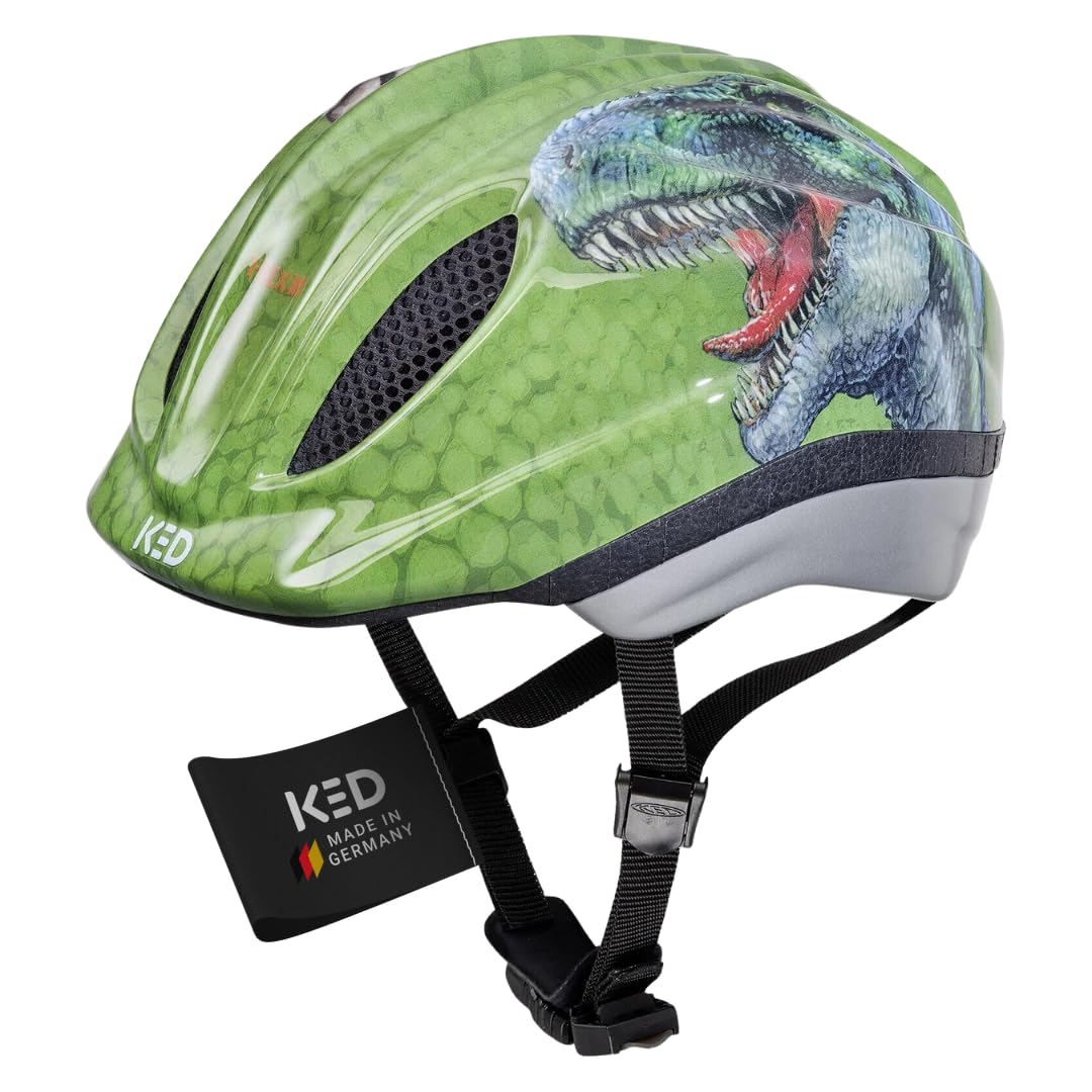 KED Kinderhelm Meggy II Originals SM (49-53 cm) T-Rex, SM (49-53 cm) T-Rex