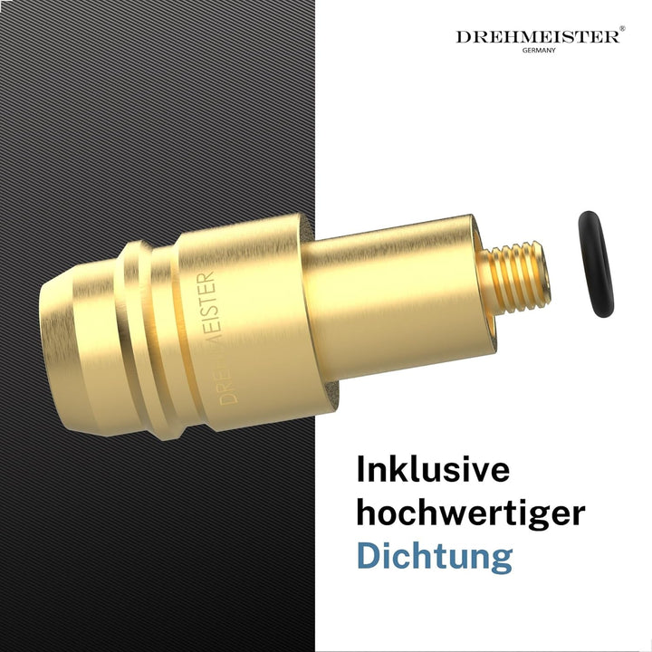 Euronozzle Tankadapter M10 (10 mm x 1,5 mm) - Adapter für Autogasfahrzeuge - LPG Adapter für Autogas