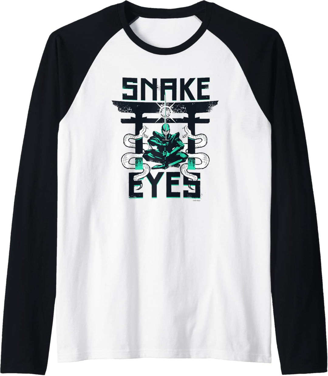 Snake Eyes Temple Raglan