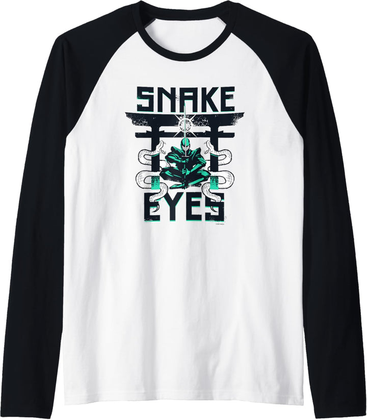Snake Eyes Temple Raglan
