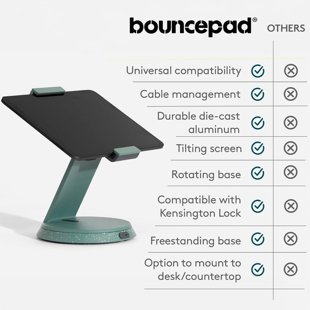 Bouncepad Eddy - universelle Tischhalterung kompatibel mit fast allen wichtigen iPads und Tablets, w