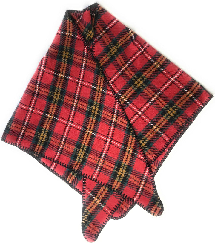 Schöner, extra grosser, superweicher Schal mit schottischem Schottenkaro, Highland-Klassiker Rotes D