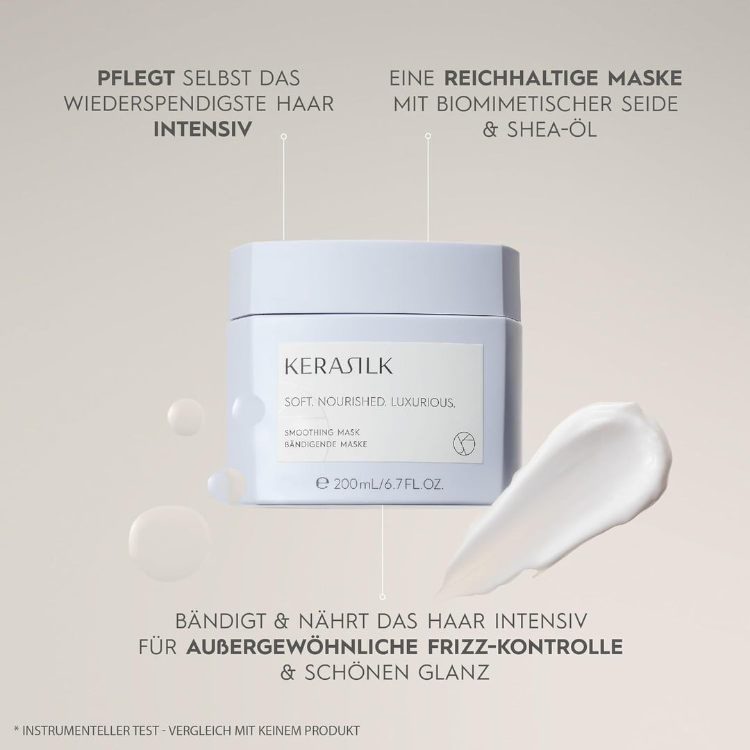 Kerasilk Specialist, Bändigende Haarmaske für widerspenstiges und krauses Haar, 200ml 200 ml (1er Pa