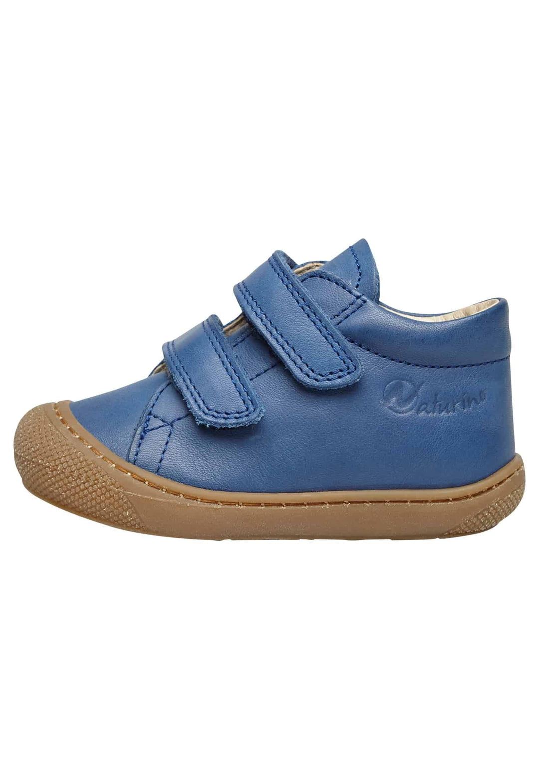Naturino Cocoon VL-Lauflernschuhe aus Leder 18 EU Hellblue, 18 EU Hellblue
