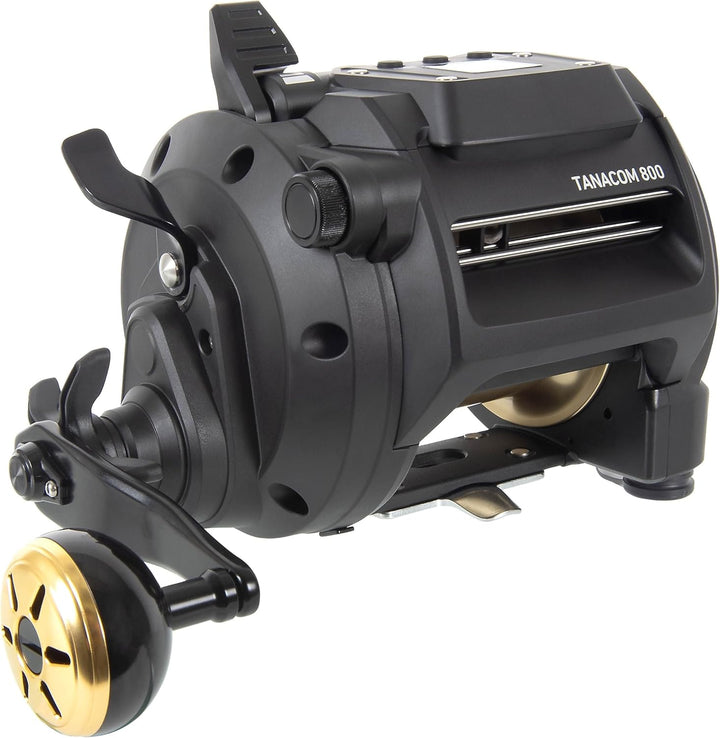 DAIWA Tanacom, Electrische Multi-Angelrolle, Sternbremse, Linkskurbel 800, 800