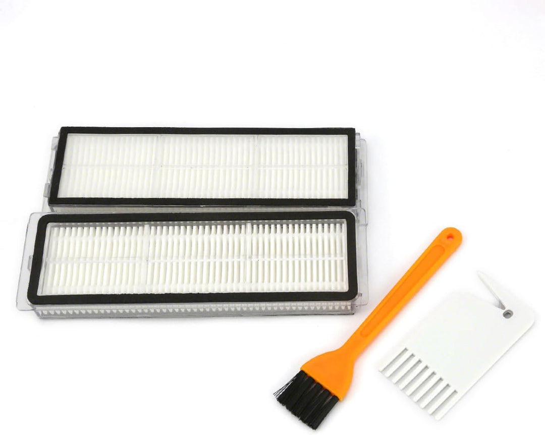 INF Ersatzteile Zubehör für Xiaomi Mijia 1C / 2C / Dream F9 / Mop 2 Pro Plus, 1x Hauptbürste, 2X HEP