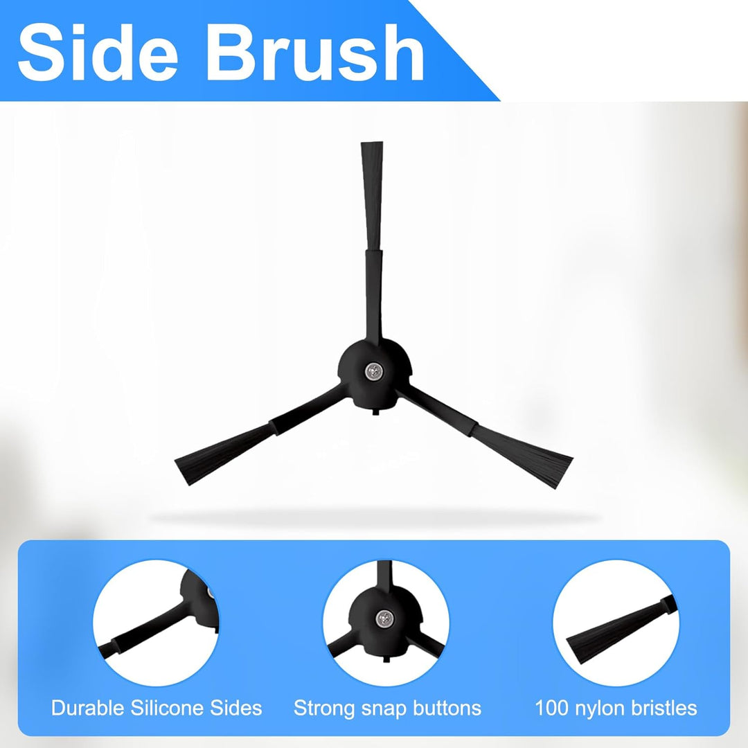 Fixbetter Zubehör-Kit für Roborock S8+, S8 Pro Ultra Roboter-Staubsauger Ersatzteile, 2 Hauptbürsten