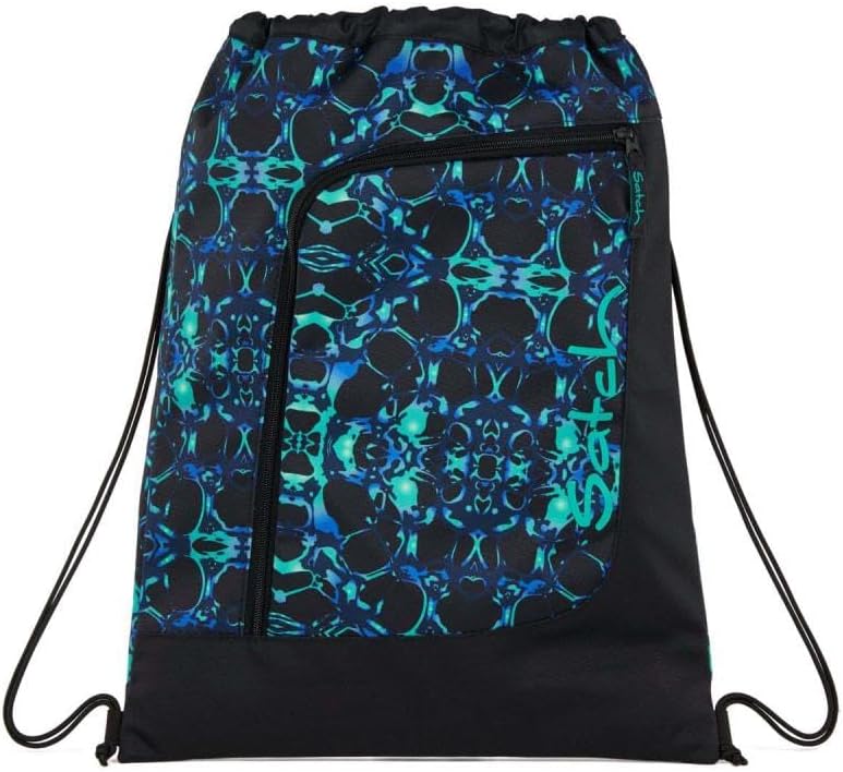 Satch Pack Pencil Slider Light Edition Schulrucksack Set 3tlg. inkl. Sportbeutel (Caleido Blue), Cal