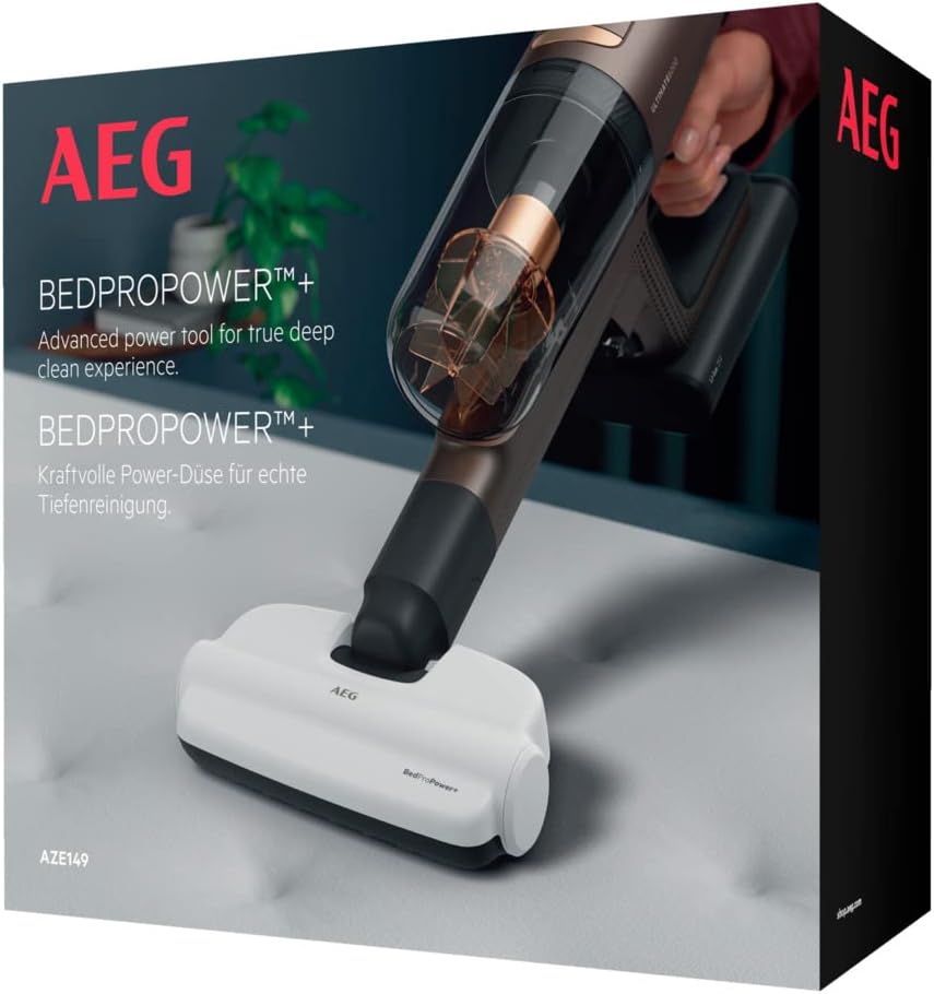 AEG AZE149 BedPro Power+ Matratzendüse (Tiefenreinigung von Betten, Matratzen, Kissen & Polstern, Ha