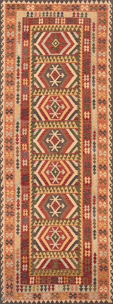 Vilber, Vinylteppich KILIM.2570 DU 01 52X140X0,22 CM Bunt 52 x 140 x 0.22 cm, Bunt 52 x 140 x 0.22 c